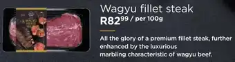Pick n Pay Wagyu Fillet Steak 100g offer