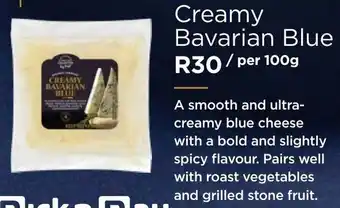 Pick n Pay Creamy Bavarian Blue 100g offer
