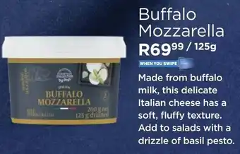Pick n Pay Buffalo Mozzarella 125g offer