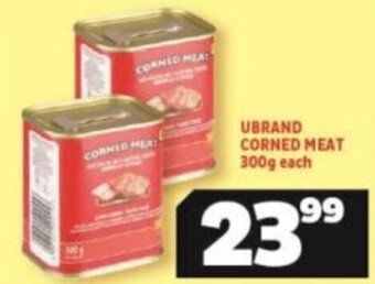 Usave Ubrand Corned Meat 300g each offer