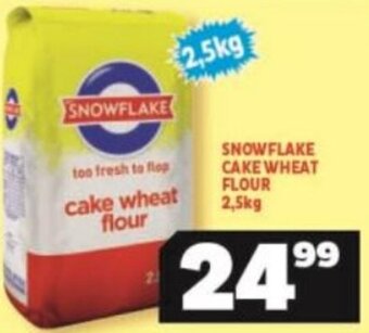 Usave Snowflake Cake Wheat Flour 2,5kg offer