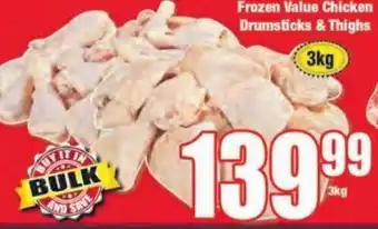 Boxer Frozen Value Chicken Drumsticks & Thighs 3kg offer