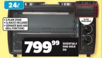 Usave Essentials Mini Oven 24L offer