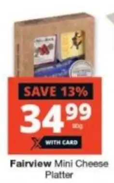 Checkers Fairview Mini Cheese Platter offer