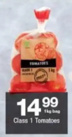 Checkers Class 1 Tomatoes 1kg bag offer
