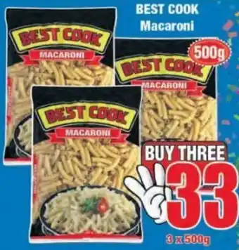 Boxer Best Cook Macaroni 3x500g offer