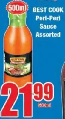 Boxer Best Cook Peri-Peri Sauce Assorted 500ml offer