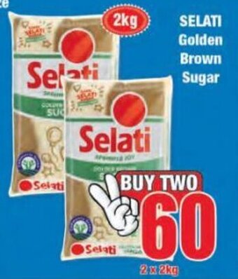 Boxer Selati Golden Brown Sugar 2 x 2kg offer
