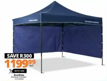 Checkers Bushbaby Explorer Gazebo 6-Person offer