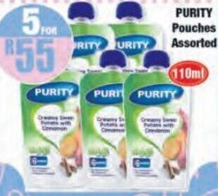 Boxer Purity Pouches Assorted 110ml offer