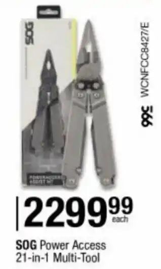 Checkers S0G Power Access 21-in-1 Multi-Tool offer