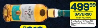 Pick n Pay The Glenlivet 12-Year-Old Single Malt Scotch Whisky 750ml offer