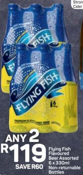Flying Fish Flavoured Beer Assorted 2 x 6 x 330ml