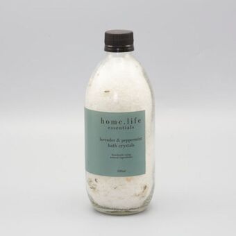 Whitehouse Home.life essentials lavender & peppermint bath crystals offer