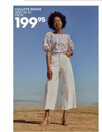 Cullote denim