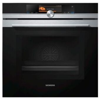 Hirsch's Siemens 60cm black iq700 oven - hn678g4s1 offer