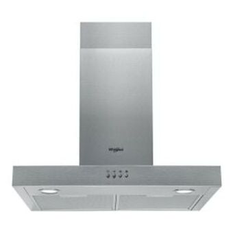 Hirsch's Whirlpool 60cm silver chimney extractor - akr558/3ix offer