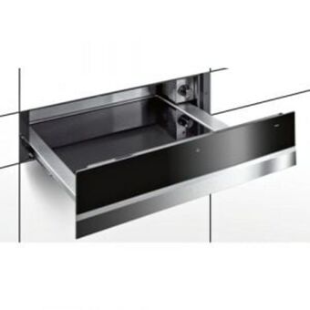 Bosch 60cm black warmer drawer (bic630ns1)