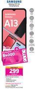 Game Samsung galaxy a13 4g smartphone-on 1gb red top up core more data offer