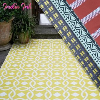 OneDayOnly Small, medium or large polypropylene indoor/outdoor rug offer