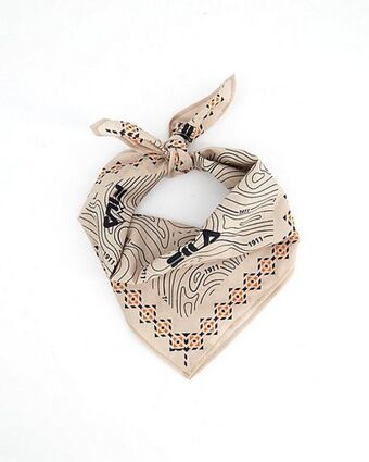 Fila topography bandana