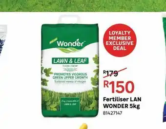 Leroy Merlin Fertilizer lan wonder 5kg offer