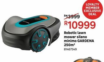 Leroy Merlin Robotic lawn mower sileno minimo gardena 250m2 offer
