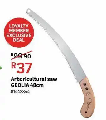 Leroy Merlin Arboricultural saw geolia 48cm offer