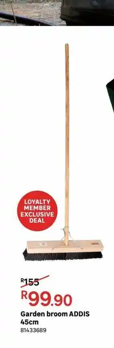 Leroy Merlin Garden broom addis 45cm offer