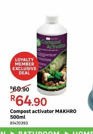 Leroy Merlin Compost activator makhro 500ml offer