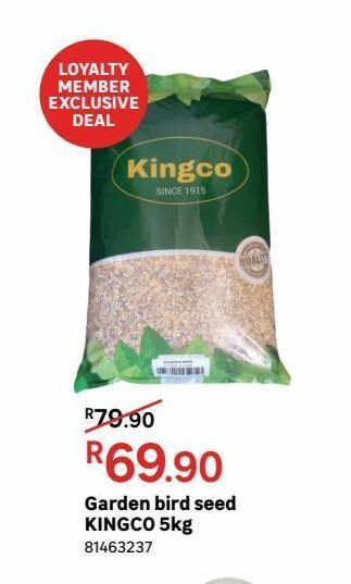 Leroy Merlin Garden bird seed kingco 5kg offer