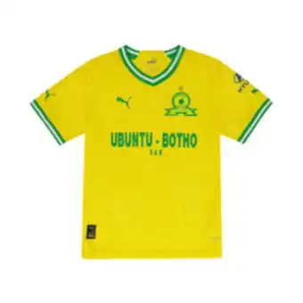 Totalsports Junior puma mamelodi sundowns home 22/23 replica jersey offer