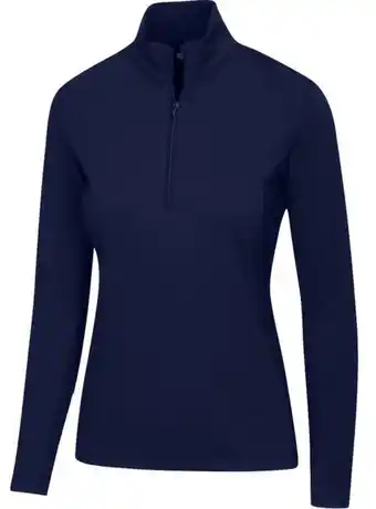 The Pro Shop Greg norman s21 vivian 1/2 ladies navy jacket offer
