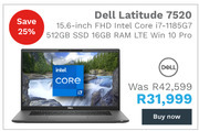 First Shop Dell latitude 7520 laptop offer