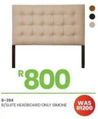 Fair Price 8-394 B/Suite Headboard only Simone offer