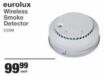 Mica Eurolux Wireless Smoke Detector offer