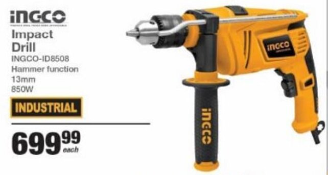 Mica Ingco Impact Drill 850W offer