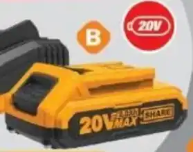 Mica Ingco 20V Li-Ion Battery 2.0Ah offer