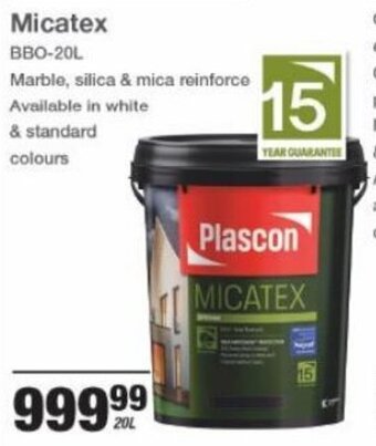 Plascon Micatex 20L