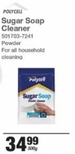 Mica Polycell Sugar Soap Cleaner 500g offer