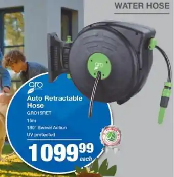 Gro Auto Retractable Hose 15m