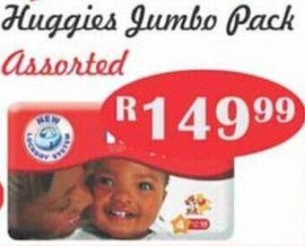 Advance Cash n Carry Huggies Jumbo Pack Assorted offer