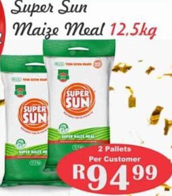 Advance Cash n Carry Super Sun Maize Meal 12.5kg offer