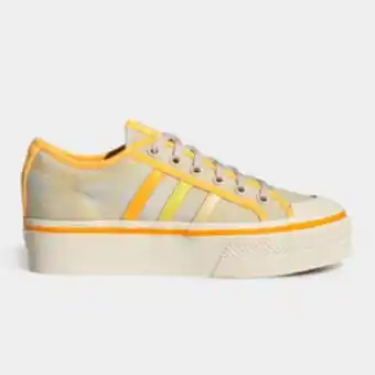 Sportscene Adidas originals x parley women's nizza platform yellow sneaker offer