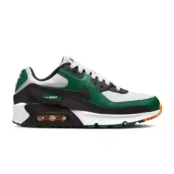 Sportscene Nike junior air max 90 ltr grey/green sneaker offer