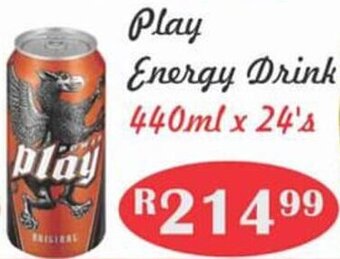 Advance Cash n Carry Power Play Energy Drink 440ml x 24's offer
