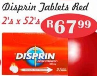 Disprin Tablets Red 2's x 52's