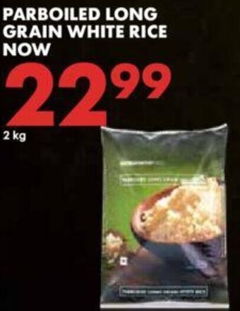 Woolworths Parboiled Long Grain White Rice 2kg offer