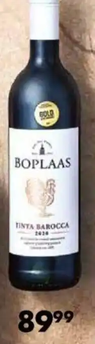Boplaas Tinta Barocca