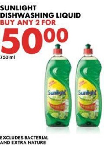 Woolworths Sunlight Dishwashing Liquid 750ml offer